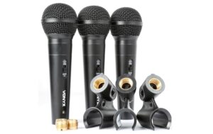 Vonyx VX1800S Dynamic Mikrofon Set, 3 Stk., Case kaufen Schweiz | Mediatech.ch