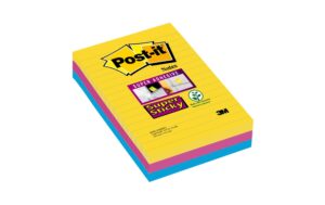 3M Post-it Super Sticky Grossformate Rio 3 Blöcke à 90 Blatt ,152x101mm