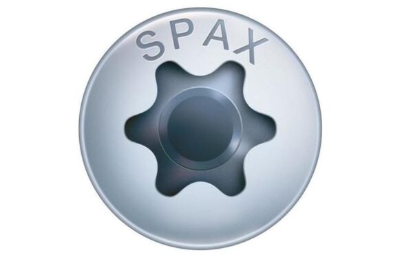 1060636_1 - Mediatech SPAX Spanplattenschrauben SK T 3,5x40 mm blauverzinkt,WIROX, 200 Stk.