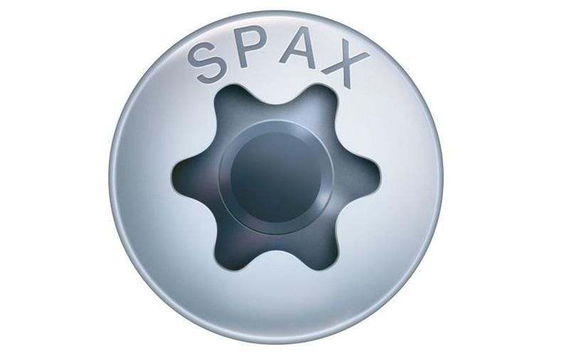 1060636_1 - Mediatech SPAX Spanplattenschrauben SK T 3,5x40 mm blauverzinkt,WIROX, 200 Stk.