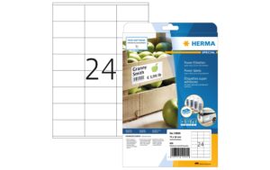 Herma Power-Etiketten 10905 70x36mm 600 Etiketten,25 Bl.,extrem stark haftend