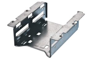 Supermicro MCP-220-00044-0N: 2x2.5 Adapter für Einbau in einen 3.5 HDD Schacht