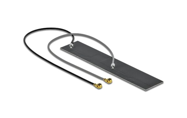 Delock 2xMHF WLAN-AC Doppel Antenne zum Einbau, Klebemontage, 2.4/5Ghz, 2x15cm kaufen Schweiz | Mediatech.ch