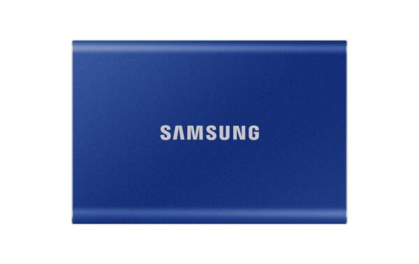 1061801 - Mediatech SSD Samsung Port. SSD T7 1TB Indigo Blue USB 3.2 Gen.2, NVMe, 1050MB/s, 1000MB/s