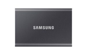 1061802 - Mediatech SSD Samsung Port. SSD T7 1TB Titan Grey USB 3.2 Gen.2, NVMe, 1050MB/s, 1000MB/s