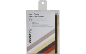 Cricut Kartensets Joy mit Couverts 10.7 x 13.9 cm, Glitz and Glam