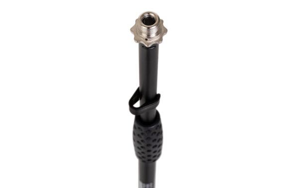 Bemero MS-8030BK Mikrofonstativ Rundsockel Bodenstativ, schwarz