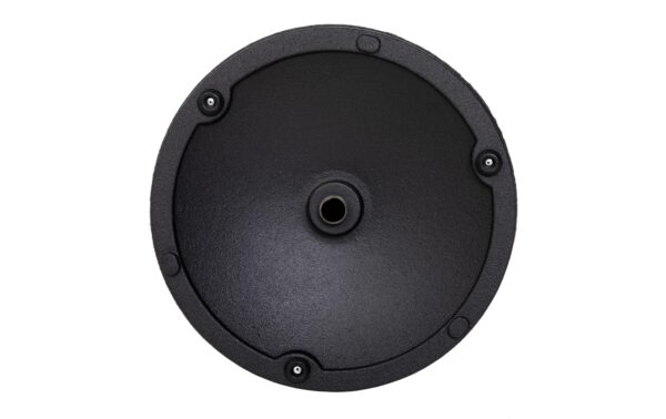 Bemero MS-8030BK Mikrofonstativ Rundsockel Bodenstativ, schwarz