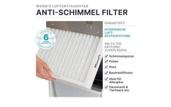 1064118_7 - Mediatech Wood's Luftentfeuchter SW-20FW 250 m3, 11.4 Liter