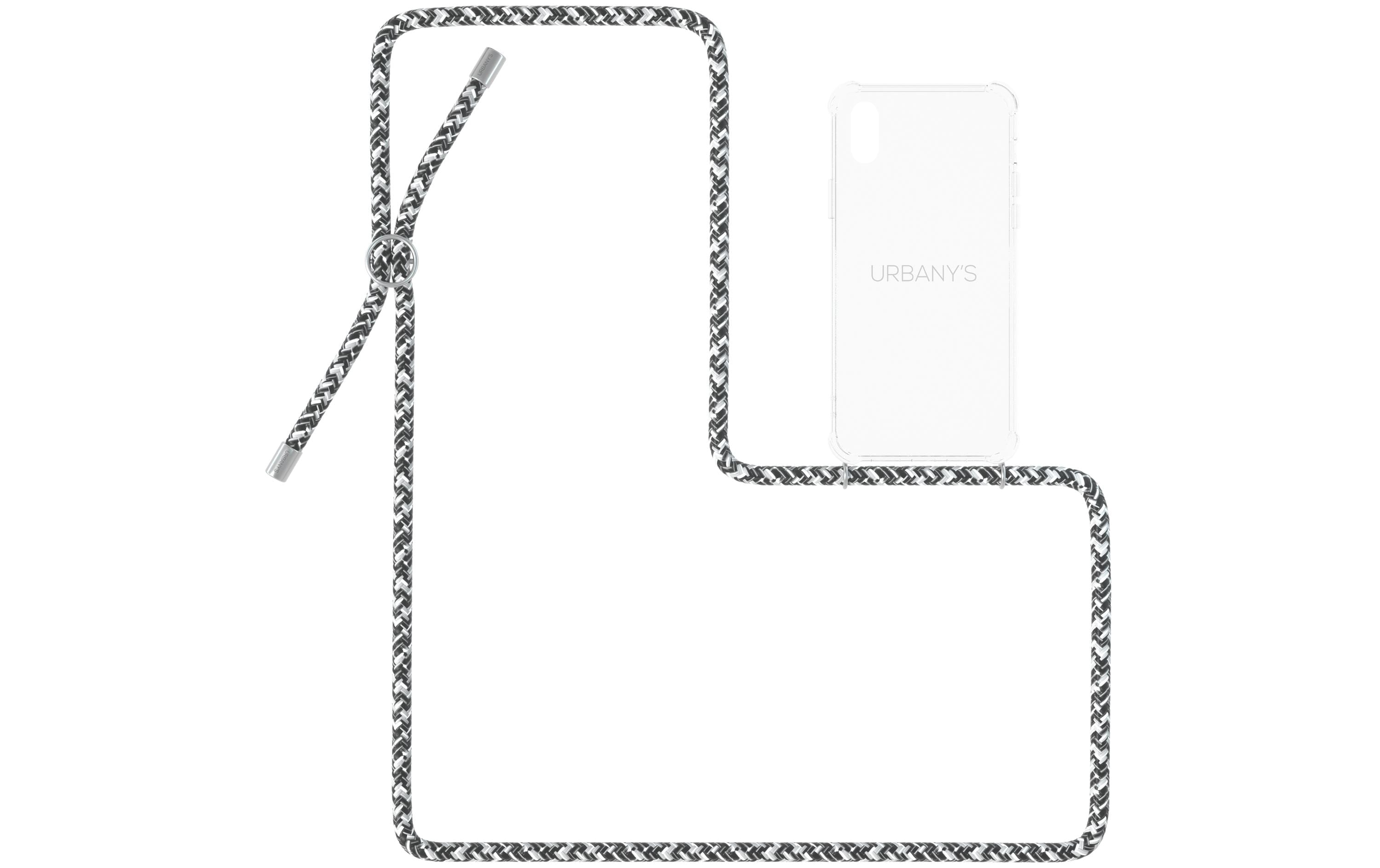 Urbany's Urbanys Necklace Case Flashy Silver m. Ring für iPhone X/XS kaufen | Mediatech.ch