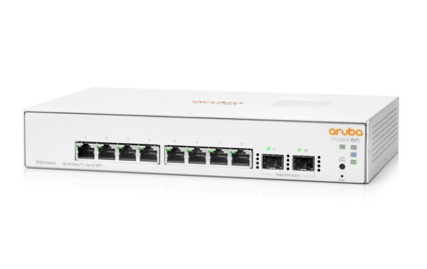HPE Aruba Networking HP 1930-8G: 8 Port RJ45 1Gb Switch 2SFP, inkl. PSU kaufen | Mediatech.ch