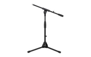 Bemero MS-8015BK Mikrofonstativ Halbhohes Bodenstativ, Höhe: 560-800mm
