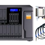 QNAP Desktop SATA 6Gbps JBOD Gehäuse 12-bay 2.5 + 3.5 SATA HDD, 4-bay 2.5 SSD