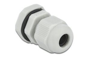 Delock Kabelverschraubung PG7 15mm IP 68, grau, 10 Stück