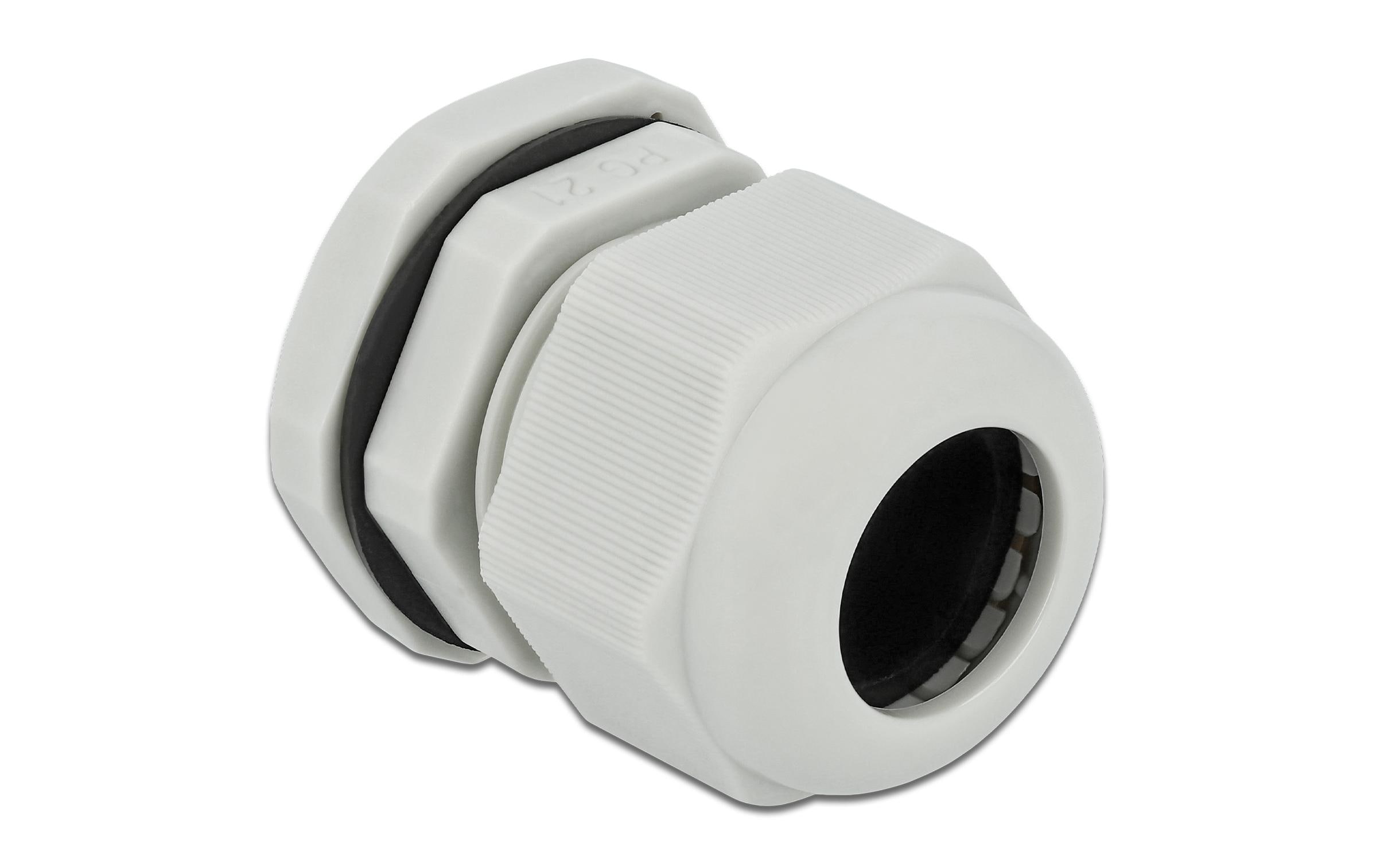 Delock Kabelverschraubung PG21 33mm IP 68, grau, 10 Stück kaufen Schweiz | Mediatech.ch