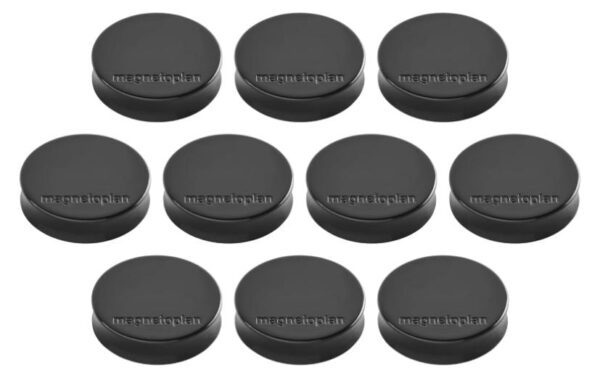 Magnetoplan Magnet Ergo 30mm schwarz, 10 Stück kaufen Schweiz | Mediatech.ch