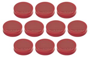 Magnetoplan Magnet Ergo 30mm rot, 10 Stück