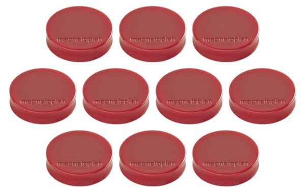 1072975 - Mediatech Magnetoplan Magnet Ergo 30mm rot, 10 Stück kaufen Schweiz | Mediatech.ch