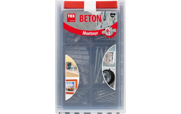 TOX Monteur Beton 136 tlg. Set