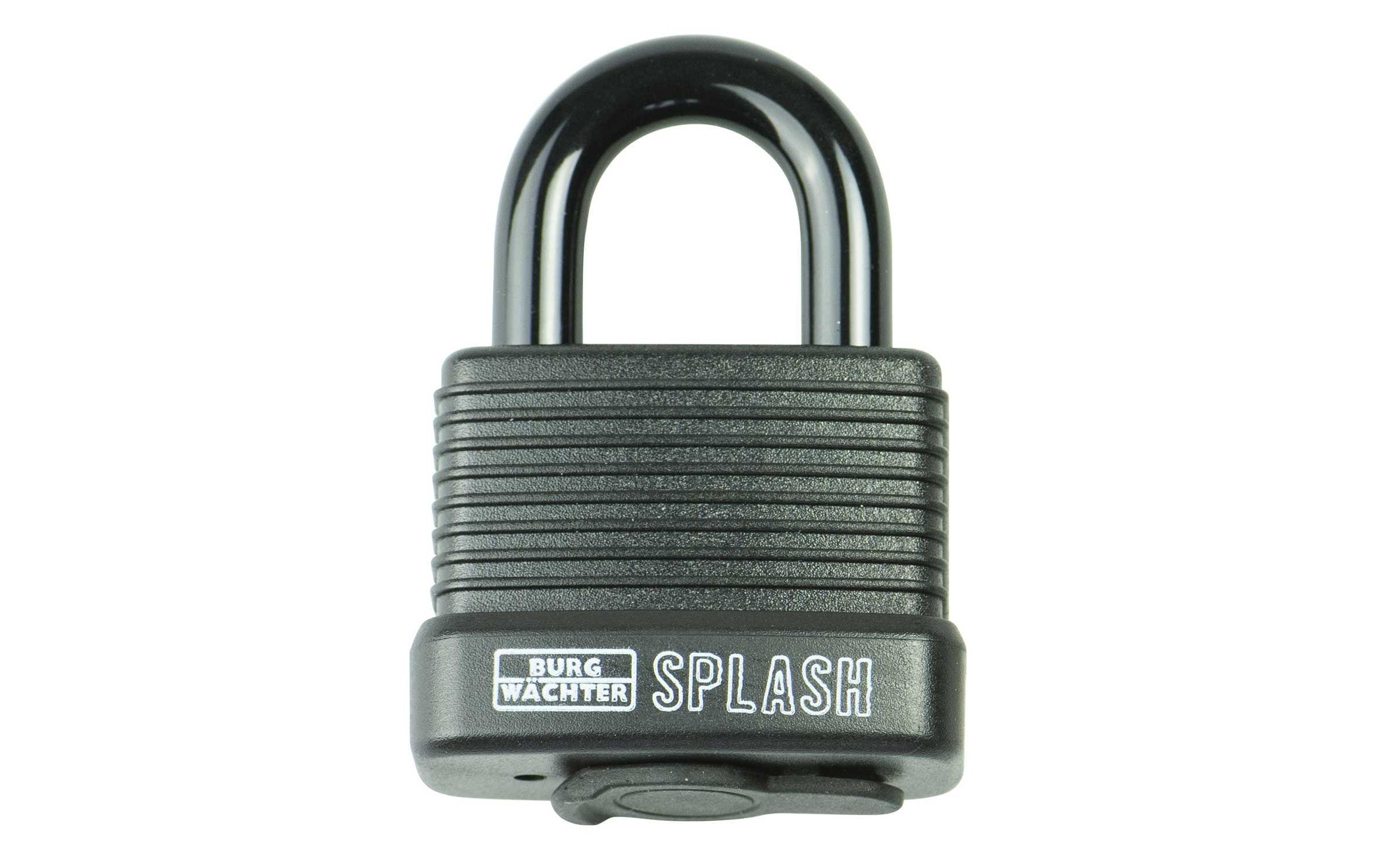Burgwächter Zylinder-Vorhangschloss Splash 470 45 Black mit Kunststoffmantel kaufen | Mediatech.ch