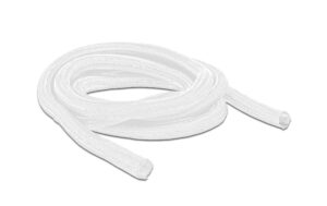 Delock Geflechtskabelschlauch, 2mx19mm selbstschliessend,schneidbar,hitzebeständig