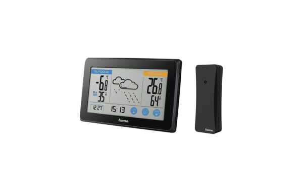 1078939 - Mediatech Hama Wetterstation Touch schwarz kaufen Schweiz | Mediatech.ch
