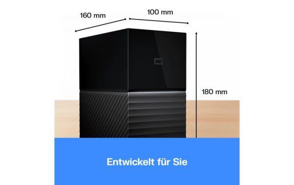 1079805_6 - Mediatech WD My Book Duo 3.5 28TB USB 3.1, RAID 0, 1, JBOD, 256-bit encrypt.