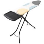 Brabantia Bügeltisch Spring Bubbles mit Dampfstationsablage Solide, 124 x 38