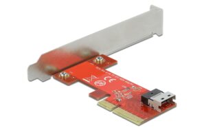 DeLock PCI-Express-x4 Kontroller, SFF-8654 1x M.2 PCI-E ab UEFI Version 2.3.1 kaufen Schweiz | Mediatech.ch
