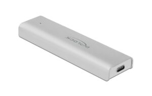 Delock M.2 SATA zu USB.3.2 Gehäuse Betrieb von M.2 SSDs an USB3.2 TypC kaufen Schweiz | Mediatech.ch