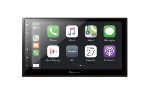 Pioneer 6.8 Apple CarPlay, Android Auto Weblink (Youtube, yelp), 800x480 pixel