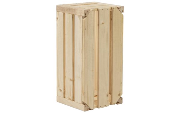 1082387_2 - Mediatech Holz Zollhaus B 1/4 CH-Holzharasse, Natur 35 x 17.5 x 16 cm, Fichte/Tanne/Buche