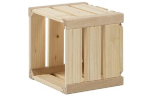 Holz Zollhaus B 1/8 CH-Holzharasse, Natur 17.5 x 17.5 x 16 cm, Fichte/Tanne/Buche