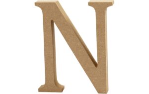 Creativ Company Holzbuchstabe 13 cm N