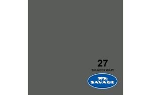 Savage Hintergrundpapier thu. grau 1.35x11m Masse 1.35 x 11m