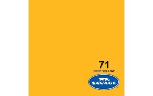 Savage Hintergrundpa. deep yellow 2.72x11m Masse 2.72 x 11m kaufen Schweiz | Mediatech.ch