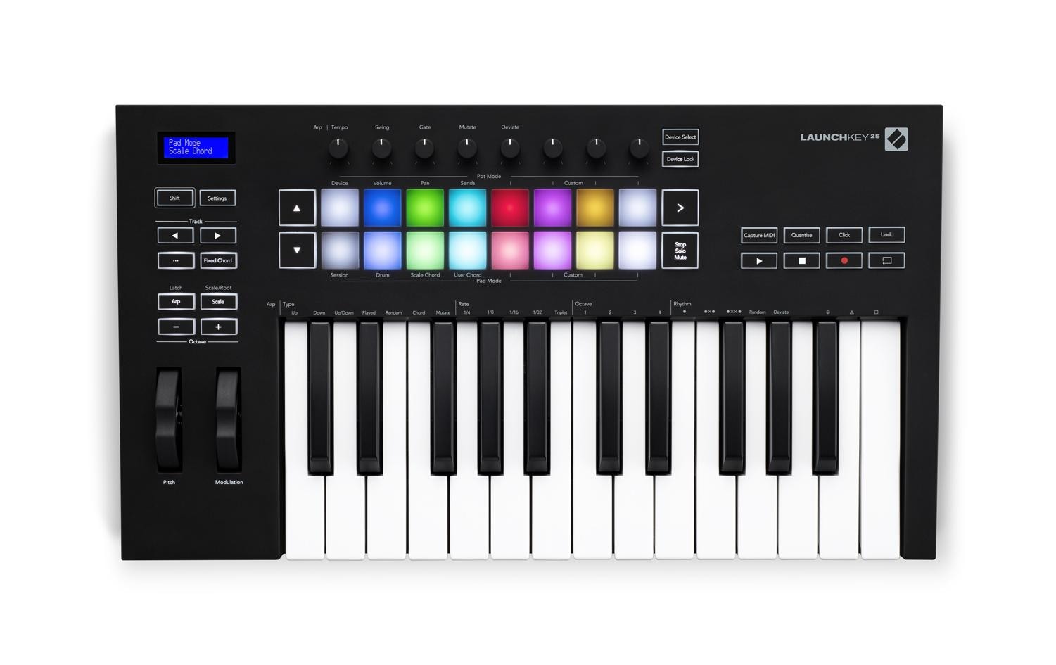 1085268 - Mediatech Novation Launchkey 25 MK3 25-Tasten USB-Midi Keyboard kaufen Schweiz | Mediatech.ch