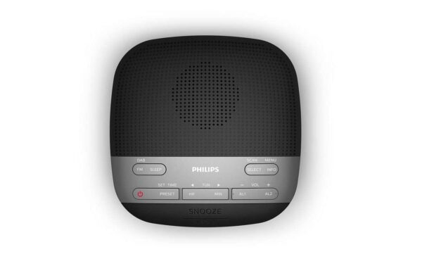 Philips TAR3505/12, Radiowecker DAB+ UKW/DAB+, 2 Weckzeiten
