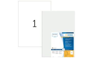 Herma Wetterf. Outdoor-Folienetiketten 9544 40 Etiketten, A3, 40 Blatt, 297 x 420 mm