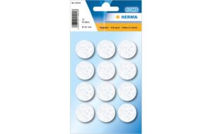 Herma Filzgleiter weiss 22 mm 12 Stück