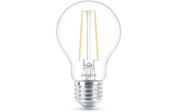 Philips LED Lampe 2.2W (25W) E27, A60, 250lm, 2700K, klar kaufen Schweiz | Mediatech.ch