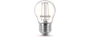 Philips LED Lampe 2W (25W) E27, P45, 250lm, 2700K, klar kaufen Schweiz | Mediatech.ch