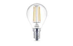 Philips LED Lampe 4.3W (40W) E14, P45, 470lm, 2700K, klar