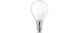 Philips LED Lampe 4.3W (40W) E14, P45, 470lm, 2700K, matt