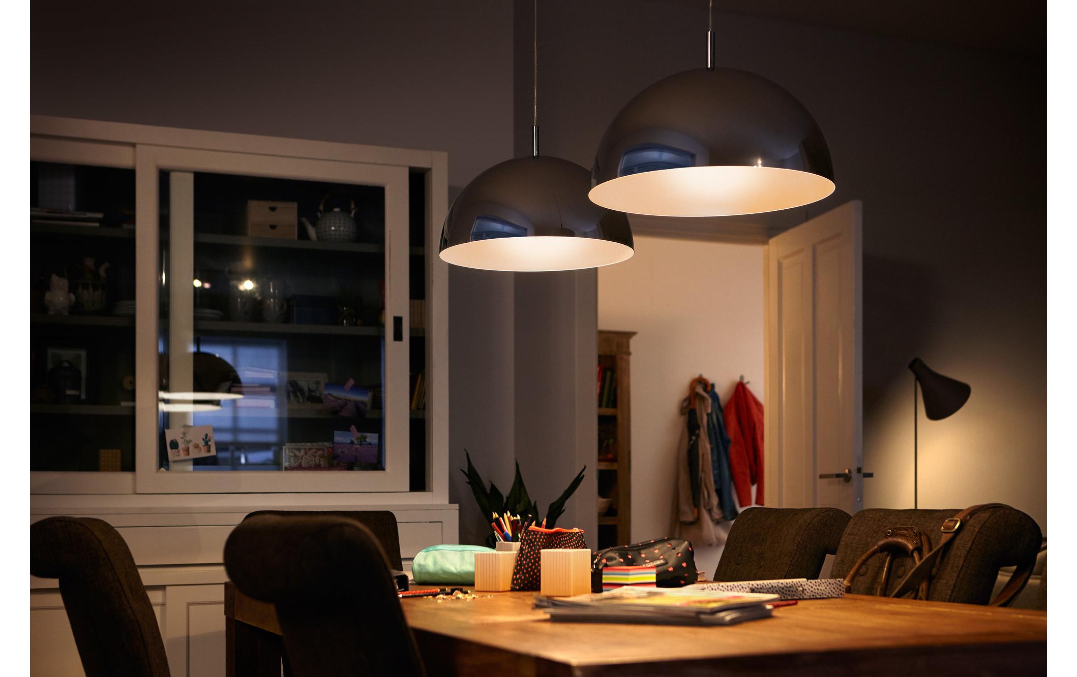 1086956_3 - Mediatech Philips LED Lampe 6.5W (60W) E27, P45, 806lm, 2700K, matt