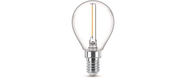 Philips LED Lampe 1.4W (15W) E14, P45, 470lm, 2700K, klar kaufen Schweiz | Mediatech.ch