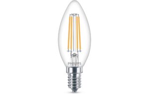 Philips LED Lampe 6.5W (60W) E14, B35, 806lm, 2700K, klar kaufen Schweiz | Mediatech.ch