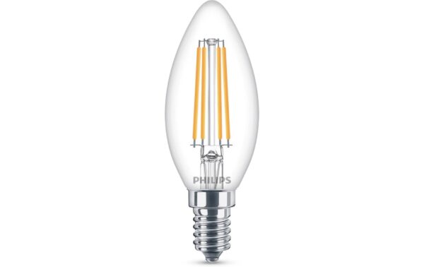 1086989 - Mediatech Philips LED Lampe 6.5W (60W) E14, B35, 806lm, 2700K, klar kaufen Schweiz | Mediatech.ch