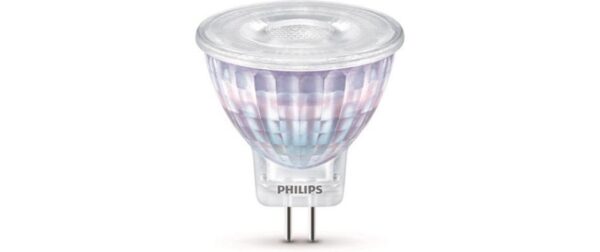 Philips LED Lampe 2.3W (20W) GU4, MR11, 184lm, 2700K, klar