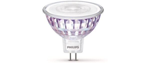 Philips LED Lampe 7W (50W) GU5.3, MR16, 621lm, 2700K, klar kaufen Schweiz | Mediatech.ch